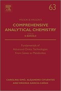 Comprehensive Analytical Chemistry:  Fundamentals of Advance Omics Technologies, Vol. 63