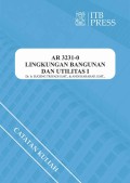 Lingkungan Bangunan dan Utilitas I - AR 3231