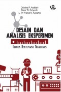 Desain dan Analisis Eksperimen untuk Rekayasa Kualitas