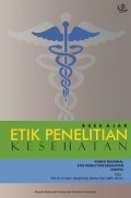Buku Ajar: Etik Penelitian Kesehatan