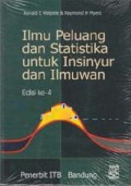 Ilmu Peluang dan Statistika untuk Insinyur dan Ilmuwan