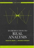 Introduction to Real Analysis