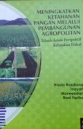 Meningkatkan Ketahanan Pangan Melalui Pembangunan Agropolitan: Telaah Dalam Perspektif Kebijakan Fiskal