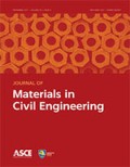 Journal of Materials in Civil Engineering, Vol.18(2)