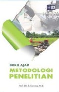 Buku Ajar: Metode Penelitian