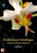 Orchidaceae Catalogue of Bogor Botanic Gardens