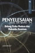 Penyelesaian Soal On MIPA-PT Bidang Fisika Modern dan Mekanika Kuantum