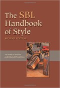 SBL Handbook of Style, The