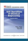 Unit Operations of Chemical Engineering