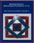 Marketing Research: Methodological Foundations
