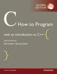C How to Program with an Introduction to C++