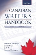 Canadian Writer's Handbook, The