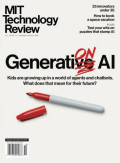 MIT Technology Review: Generative On AI