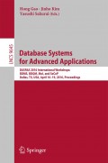 Database Systems for Advanced Applications: DASFAA 2016 International Workshops-BDMS, BDQM, Mol, and SeCoP, Dallas, TX, USA, April 16-19, 2016