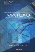 Buku Ajar Pemrograman Komputer dengan Software Matlab Disertai Contoh dan Applikasi Skripsi dan Thesis