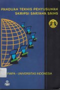 Panduan Teknis Penyusunan Skripsi Sarjana Sains