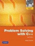 Problem Solving with C++
