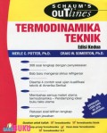Termodinamika Teknik = Thermodynamics for Engineers